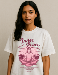 inner peace-Unisex Oversized Standard T-Shirt
