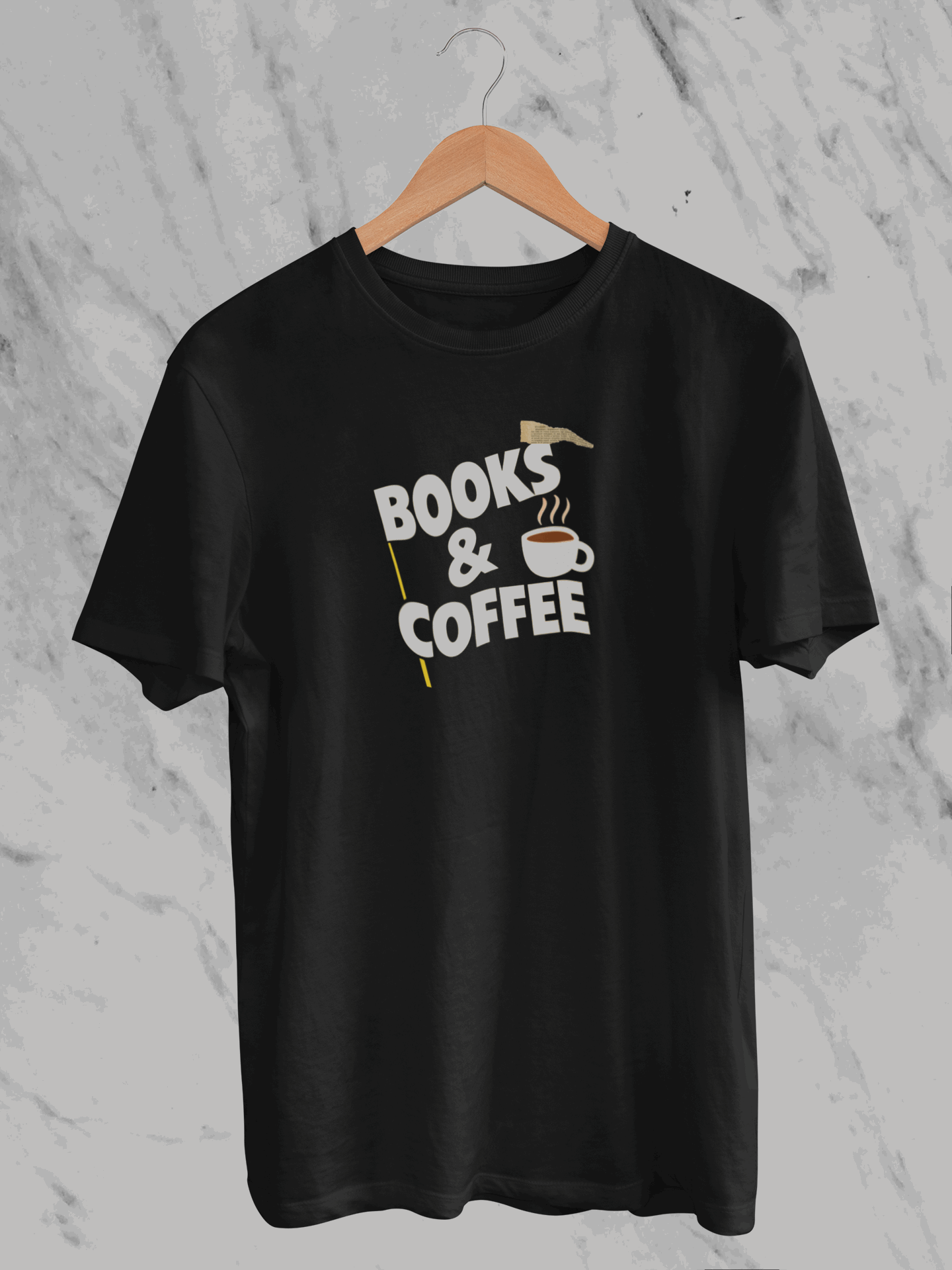 Books & Coffee (Unisex T-Shirt)