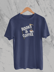 Books & Coffee (Unisex T-Shirt)