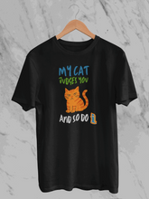 My Cat Judges You And So Do I (Unisex T-Shirt)