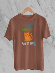 My Cat Judges You And So Do I (Unisex T-Shirt)