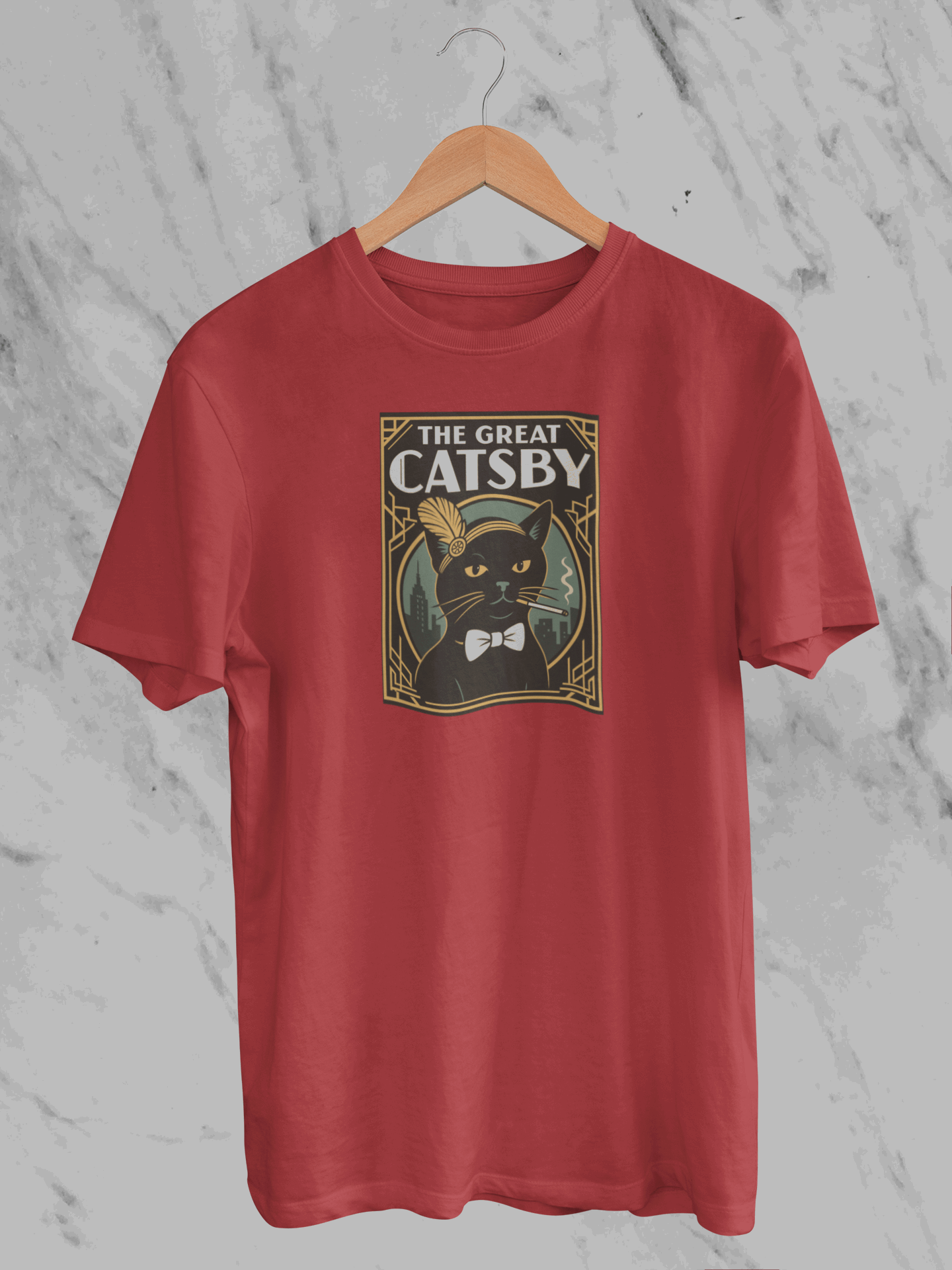 The Great Catsby Girl (Unisex T-Shirt)