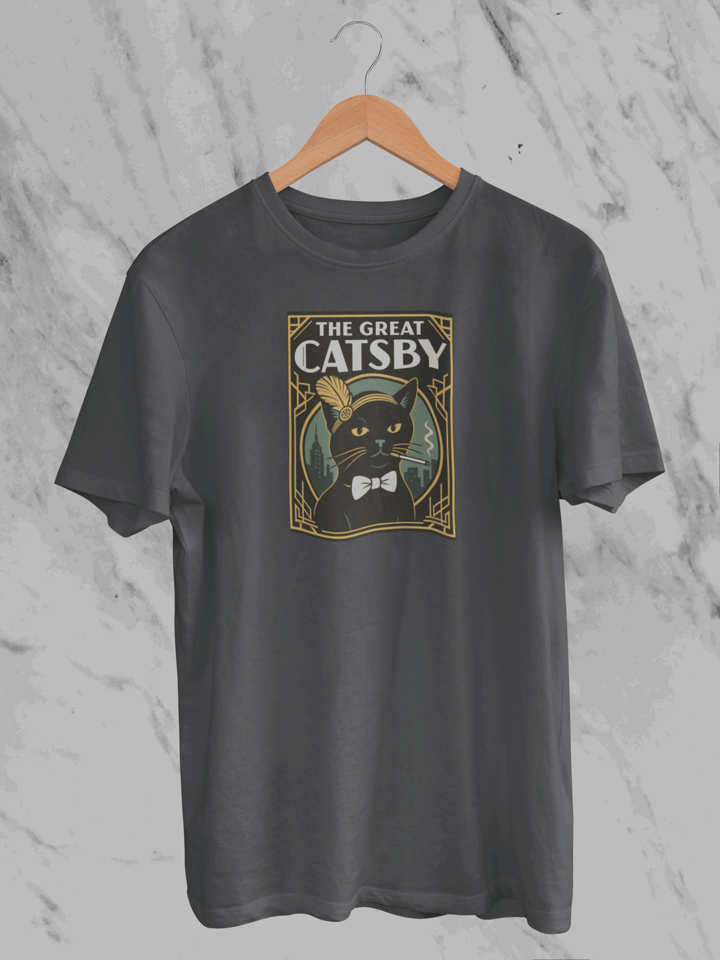 The Great Catsby Girl (Unisex T-Shirt)