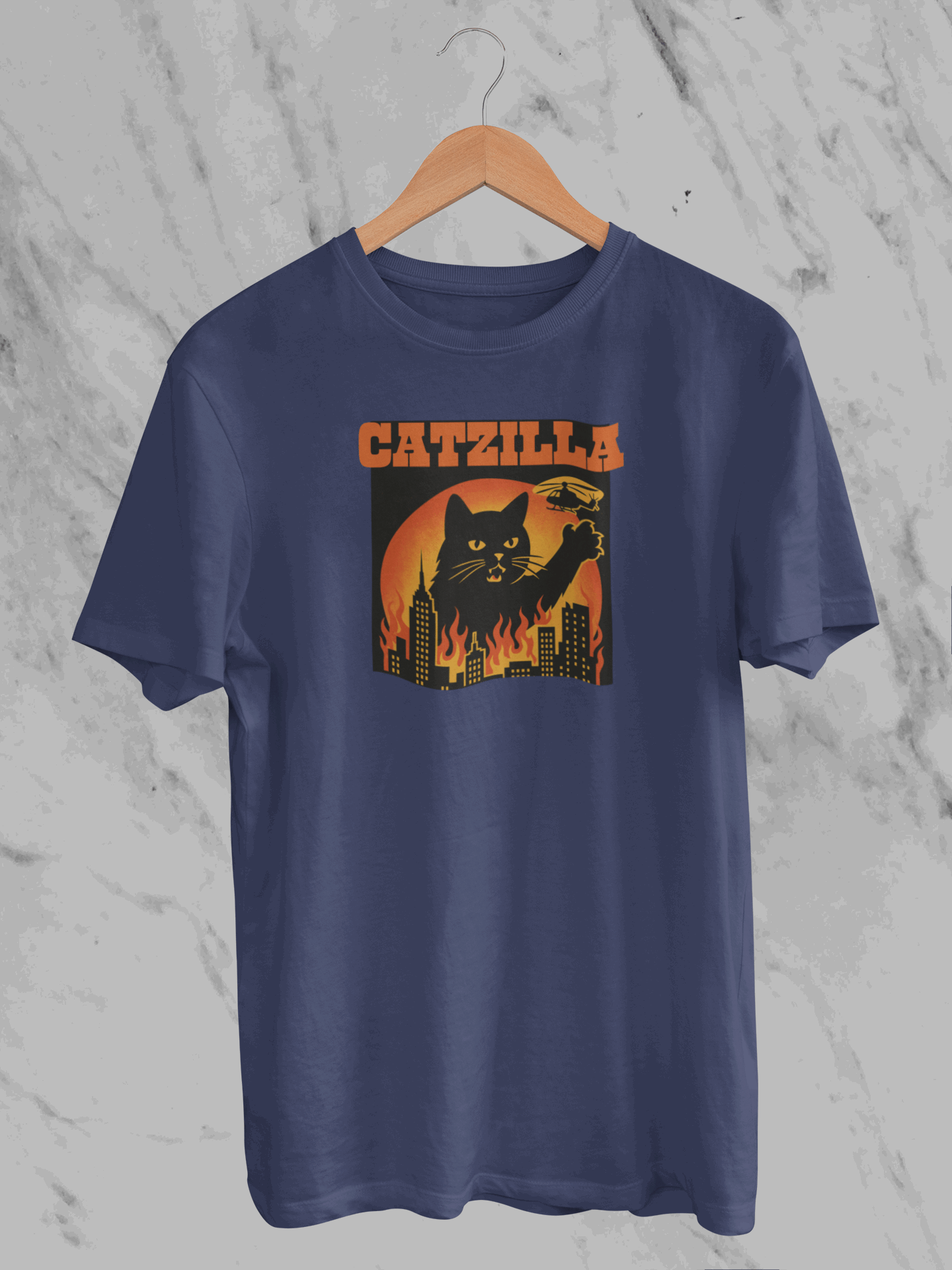 Catzilla (Unisex T-Shirt)