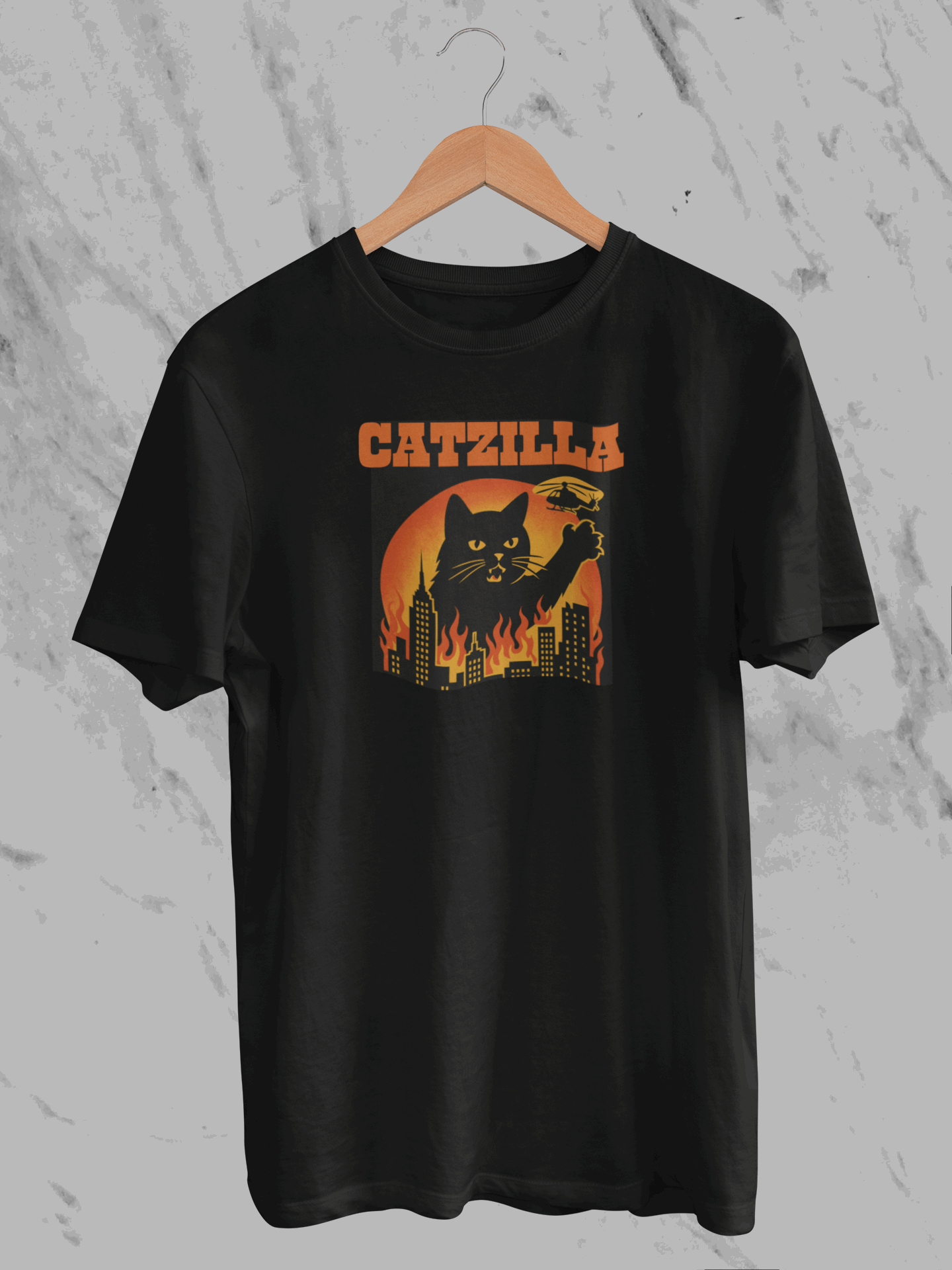 Catzilla (Unisex T-Shirt)