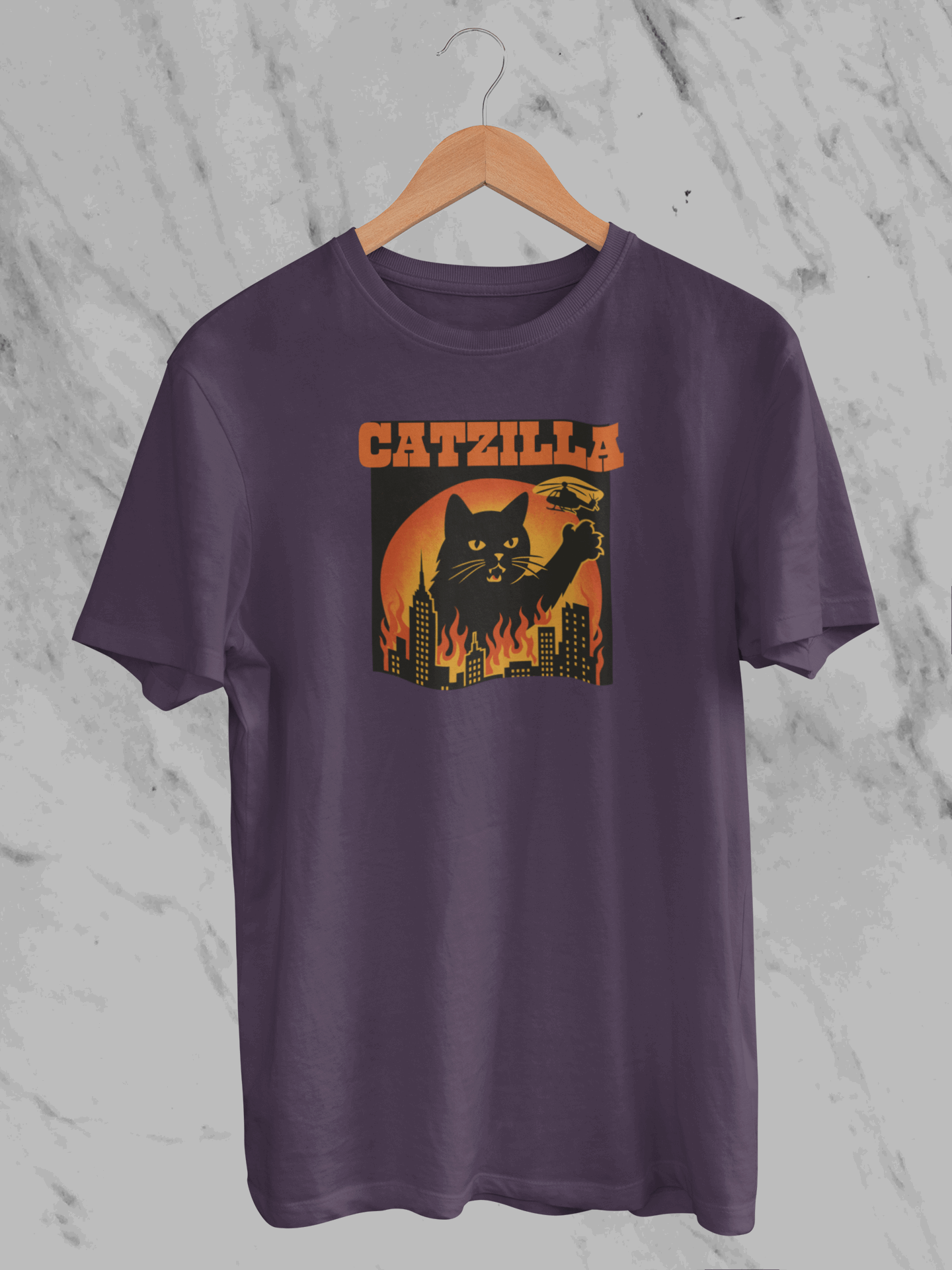 Catzilla (Unisex T-Shirt)