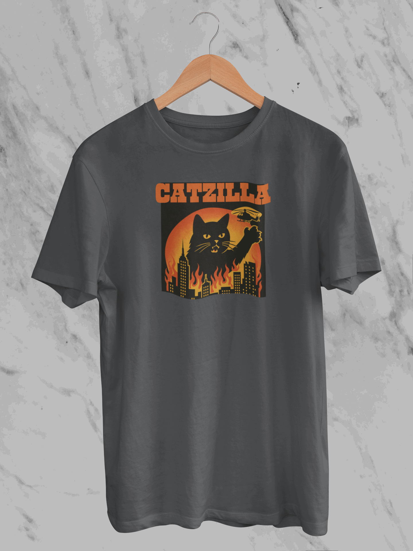 Catzilla (Unisex T-Shirt)