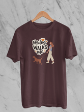 My Dog Walks Me - Unisex T-Shirt