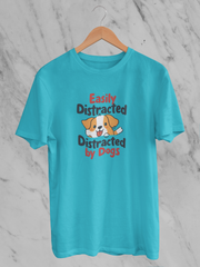 Easily Distracted By Dog - Unisex T-Shirt