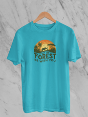 May The Forest Be With You (Unisex T-Shirt)