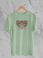 Real Men Ride Steel - Unisex T-Shirt