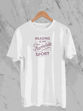 Reading Is My Favourite Sport (Unisex T-Shirt)