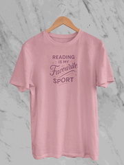 Reading Is My Favourite Sport (Unisex T-Shirt)
