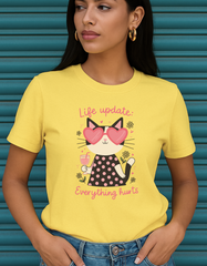 Life update: everything hurts: Unisex Crew T-Shirt