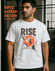 Rise (Unisex Oversized Terry White)