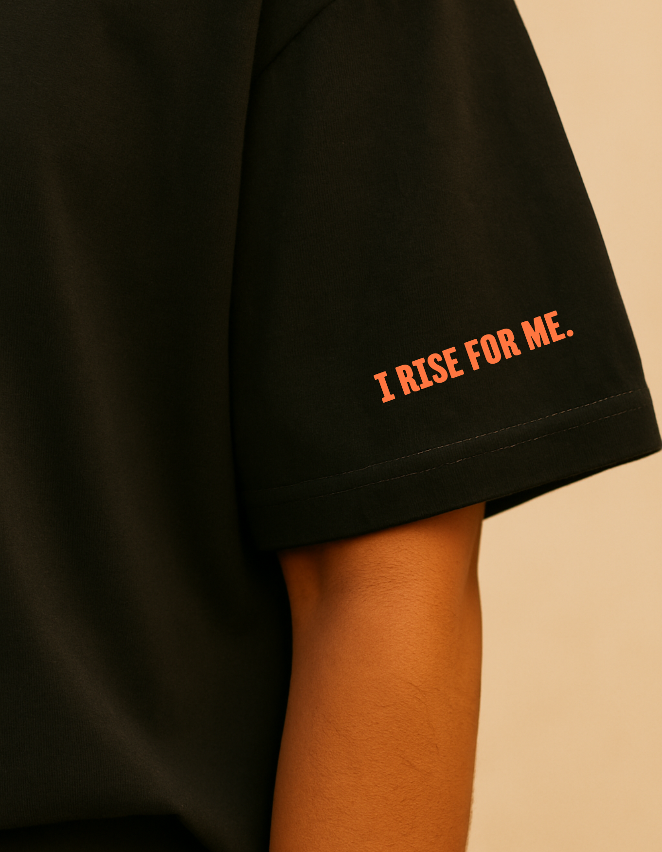 Rise (Unisex Oversized Terry Black)