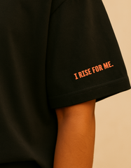 Rise (Unisex Oversized Terry Black)