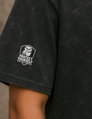 Made for overthinkers (Unisex Acid Washed Oversized )
