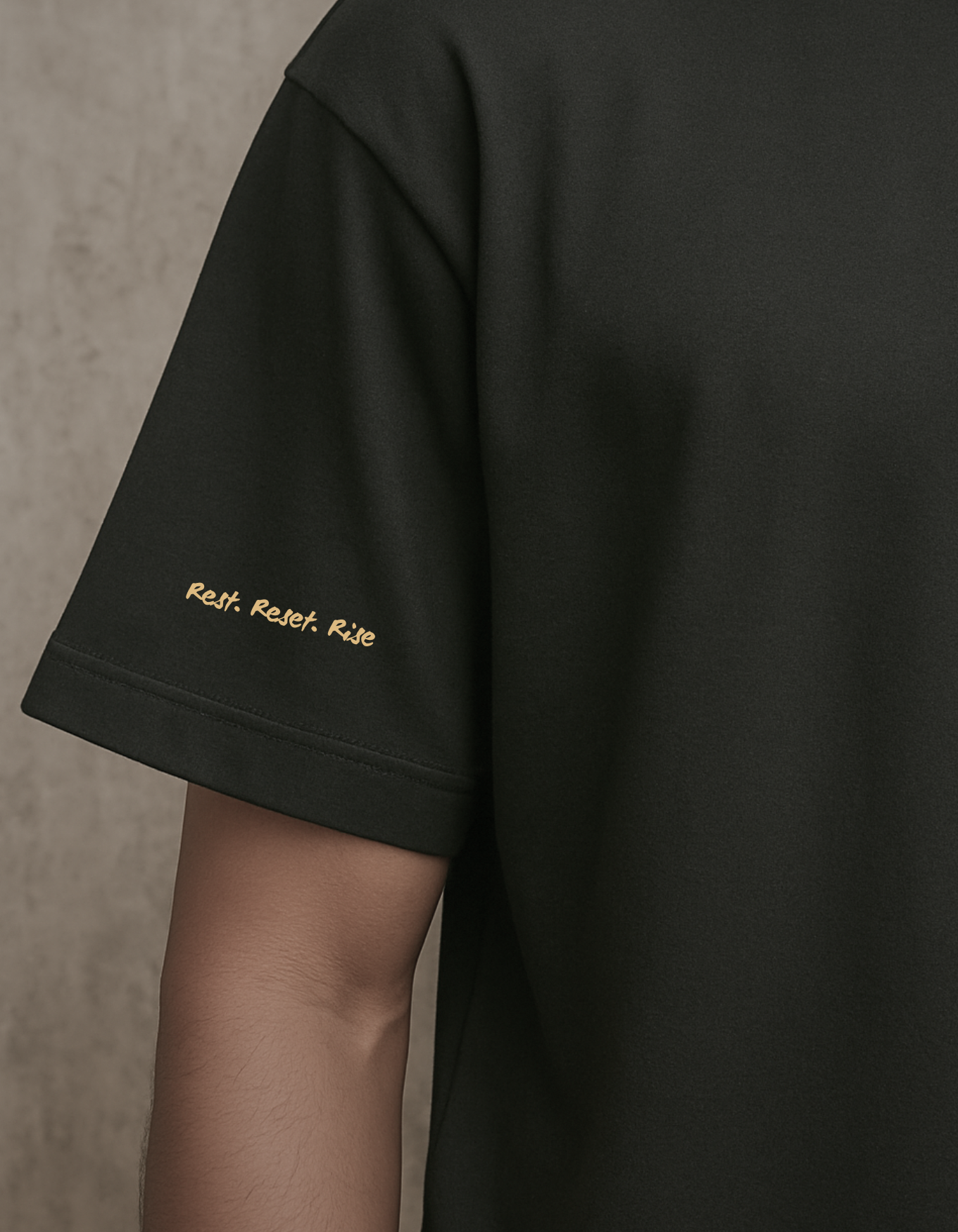 IT'S OK to start again.(Unisex Oversized Black)