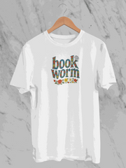 Book Worm (Unisex T-Shirt) - White / S