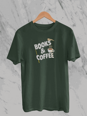 Books & Coffee (Unisex T-Shirt)