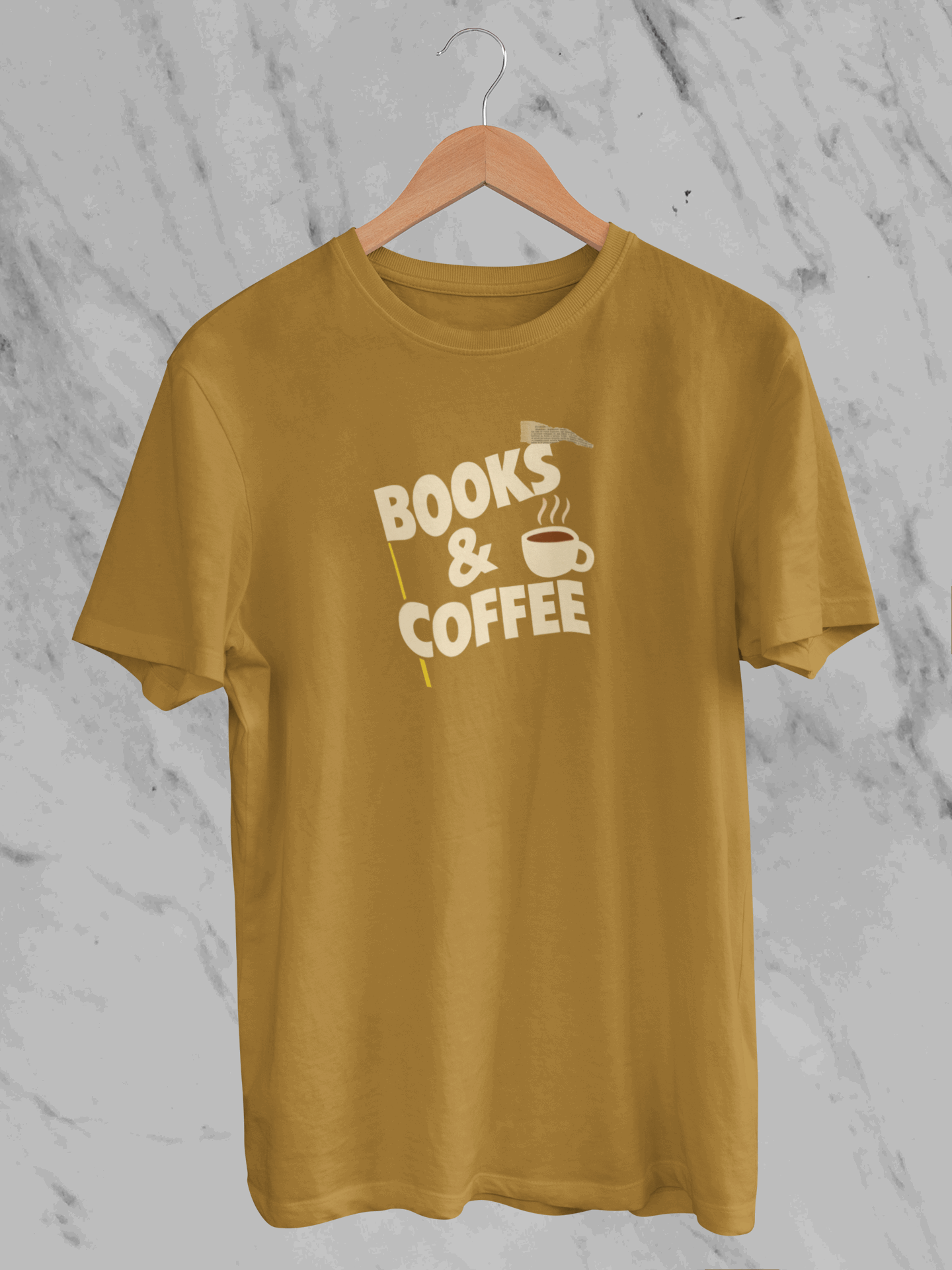 Books & Coffee (Unisex T-Shirt)