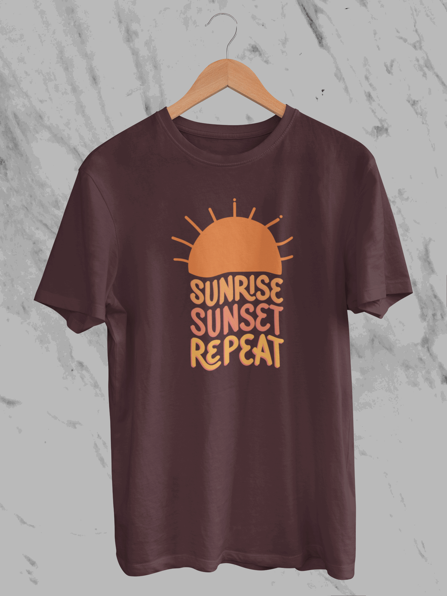 Sunrise Sunset Repeat (Unisex T-Shirt)
