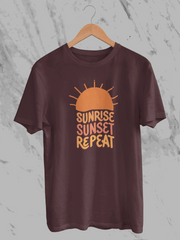 Sunrise Sunset Repeat (Unisex T-Shirt)