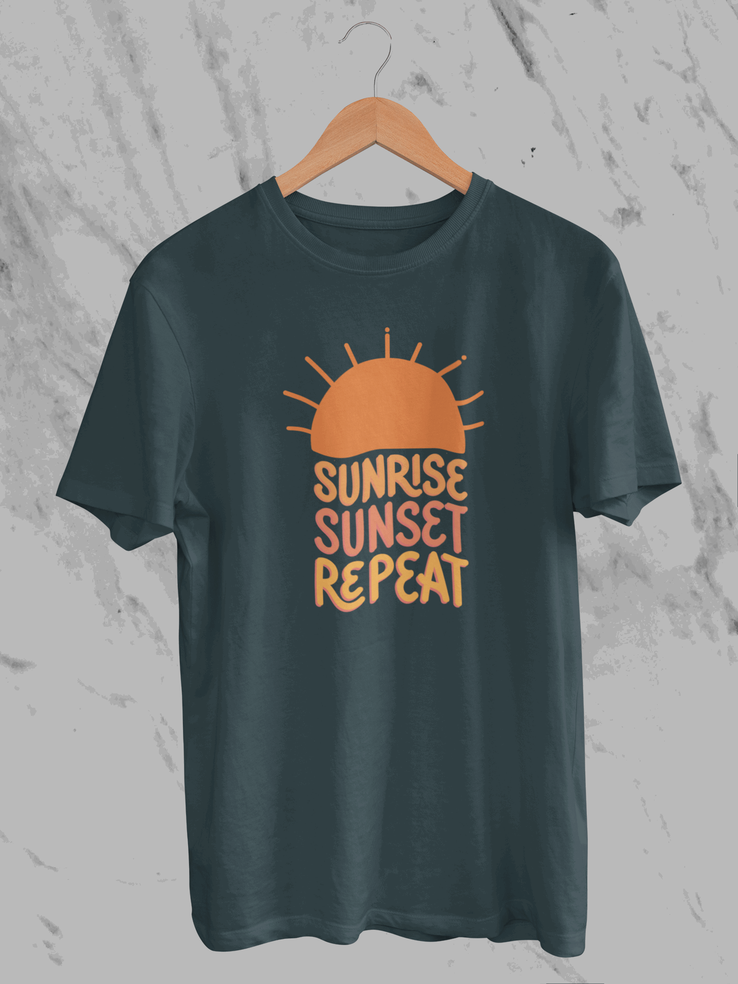 Sunrise Sunset Repeat (Unisex T-Shirt)