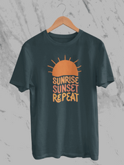Sunrise Sunset Repeat (Unisex T-Shirt)