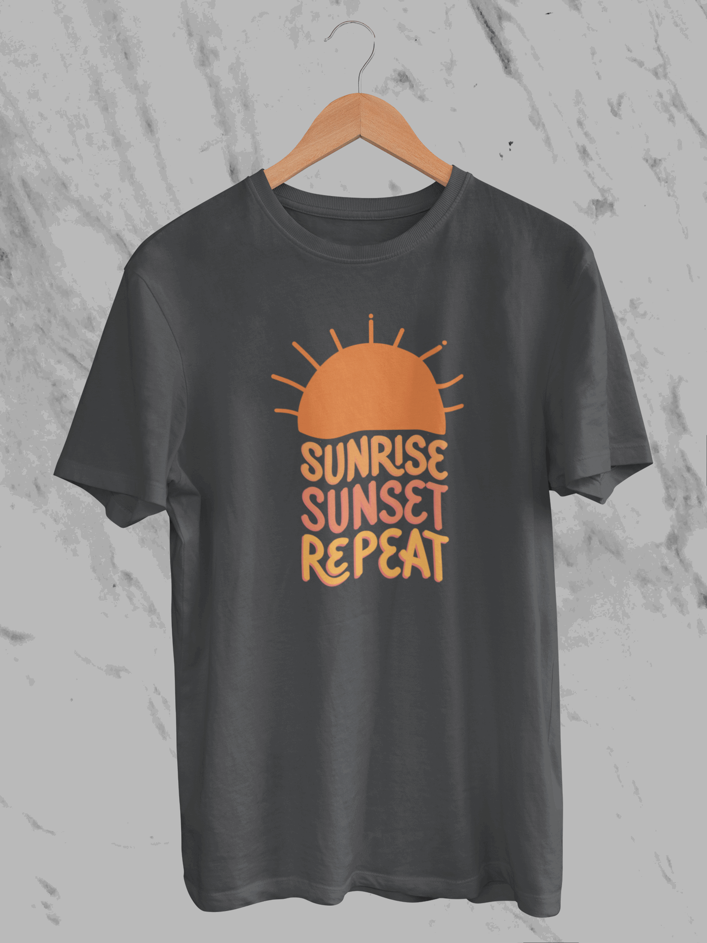 Sunrise Sunset Repeat (Unisex T-Shirt)
