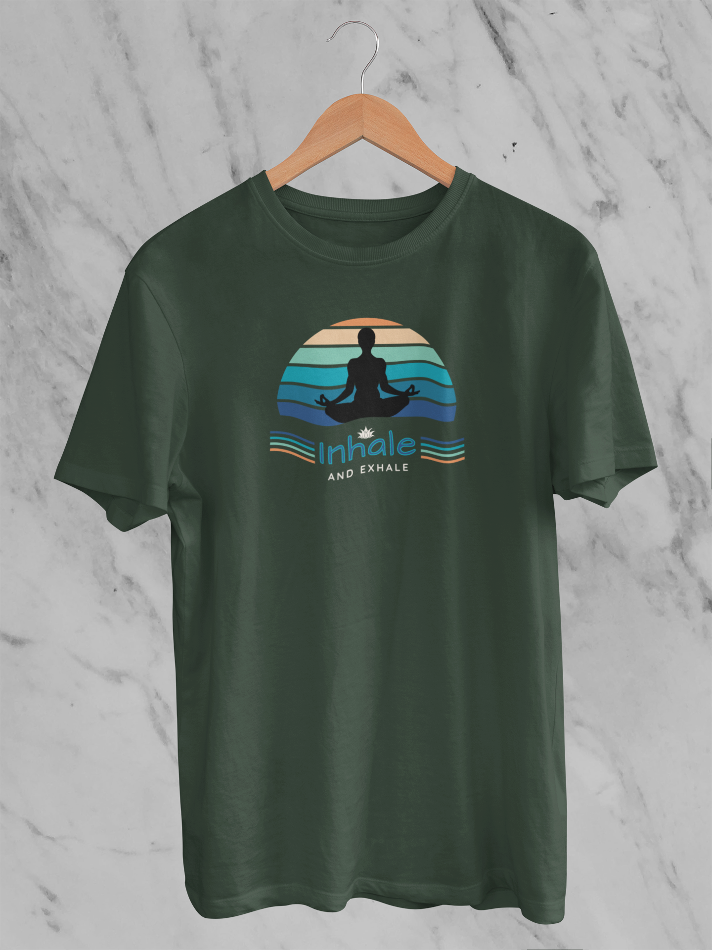 Inhale And Exhale (Unisex T-Shirt)
