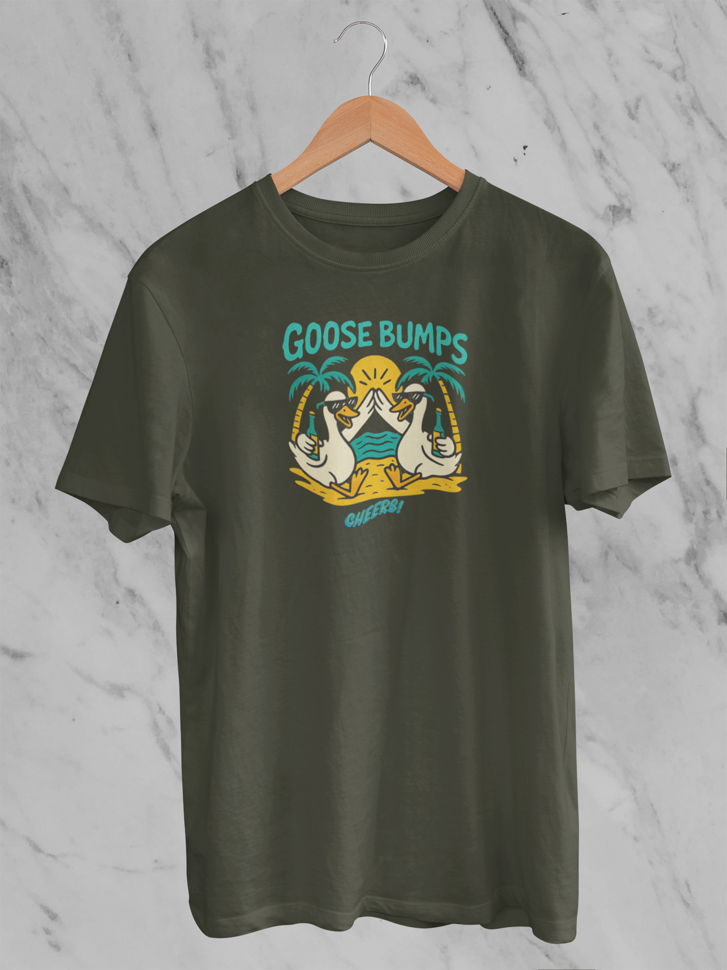 Goose Bumps Cheers! (Unisex T-Shirt)
