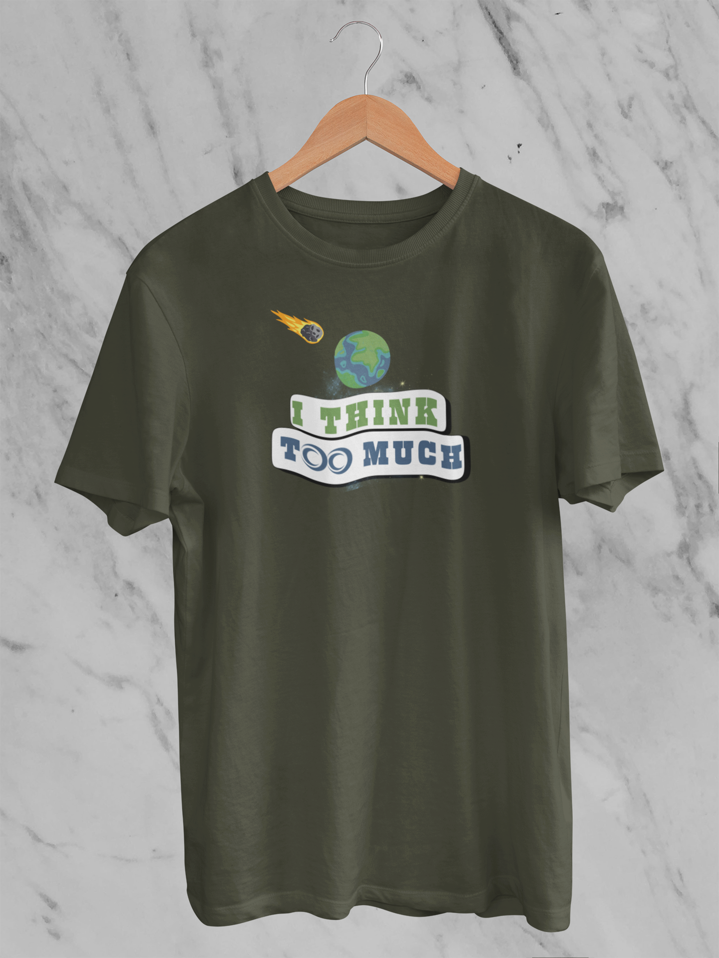 I Think Too Much - Unisex T-Shirt