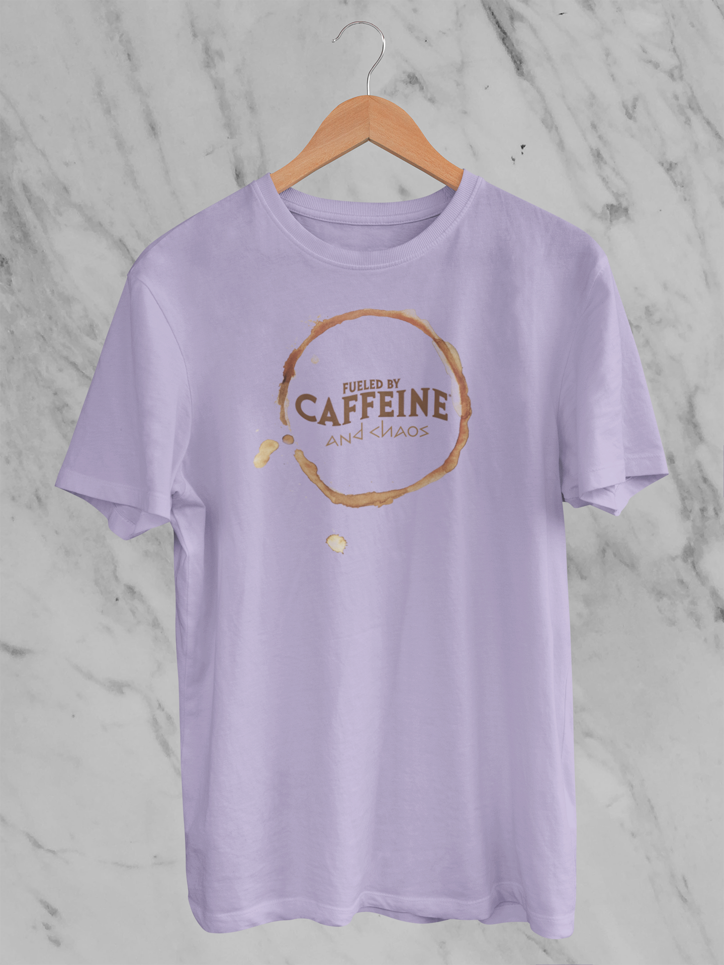 Fueled By Caffeine And Chaos - Unisex T-Shirt