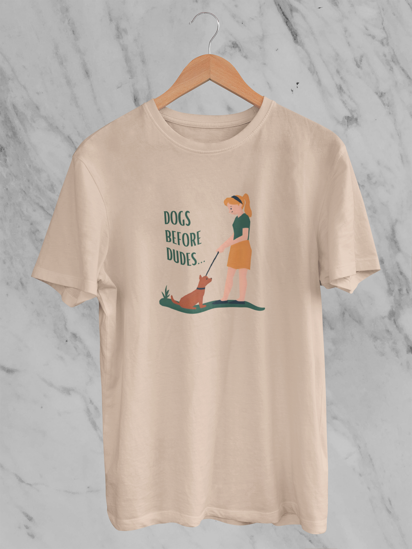 Dogs Before Dudes - Unisex T-Shirt