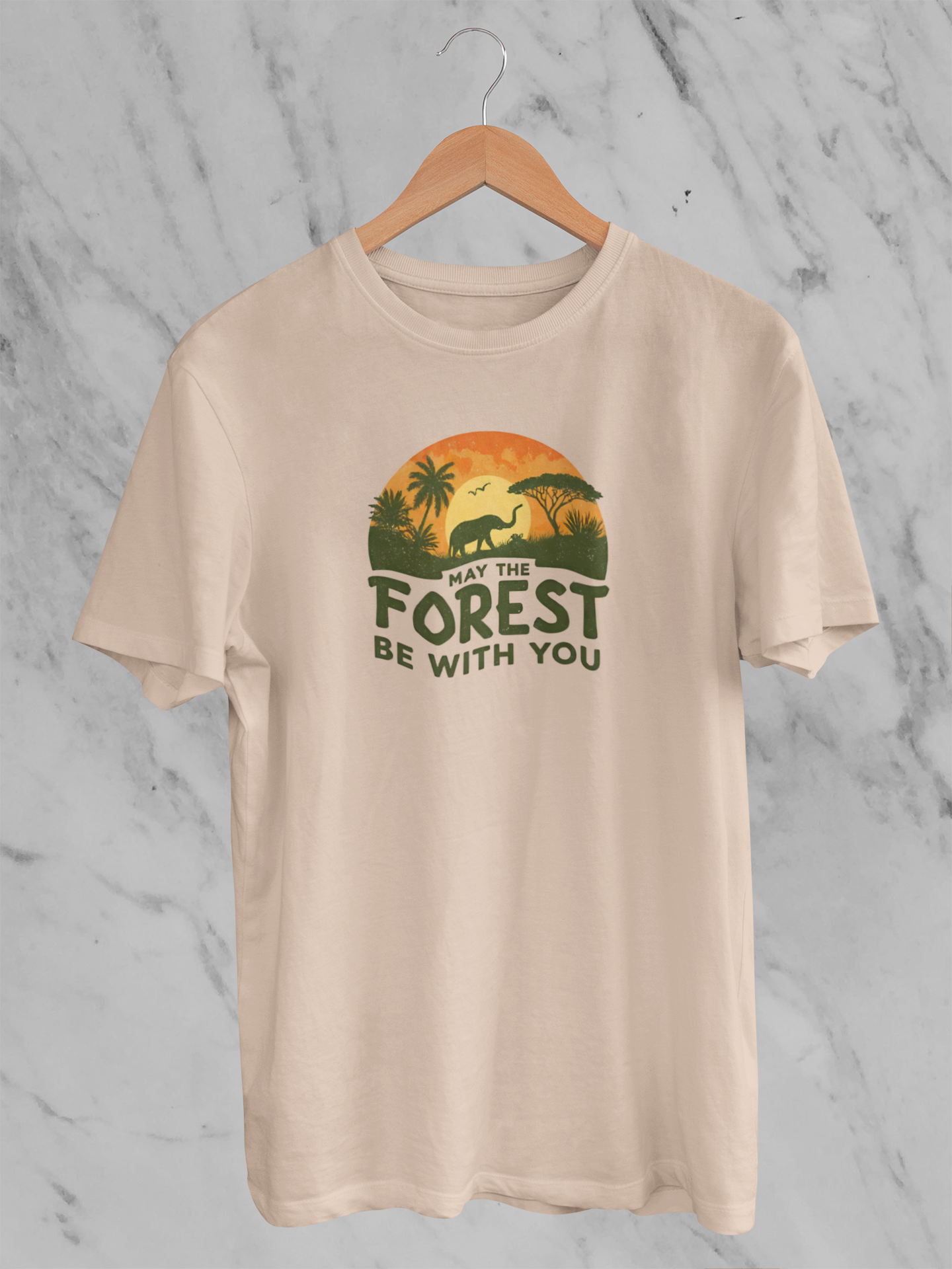 May The Forest Be With You (Unisex T-Shirt)