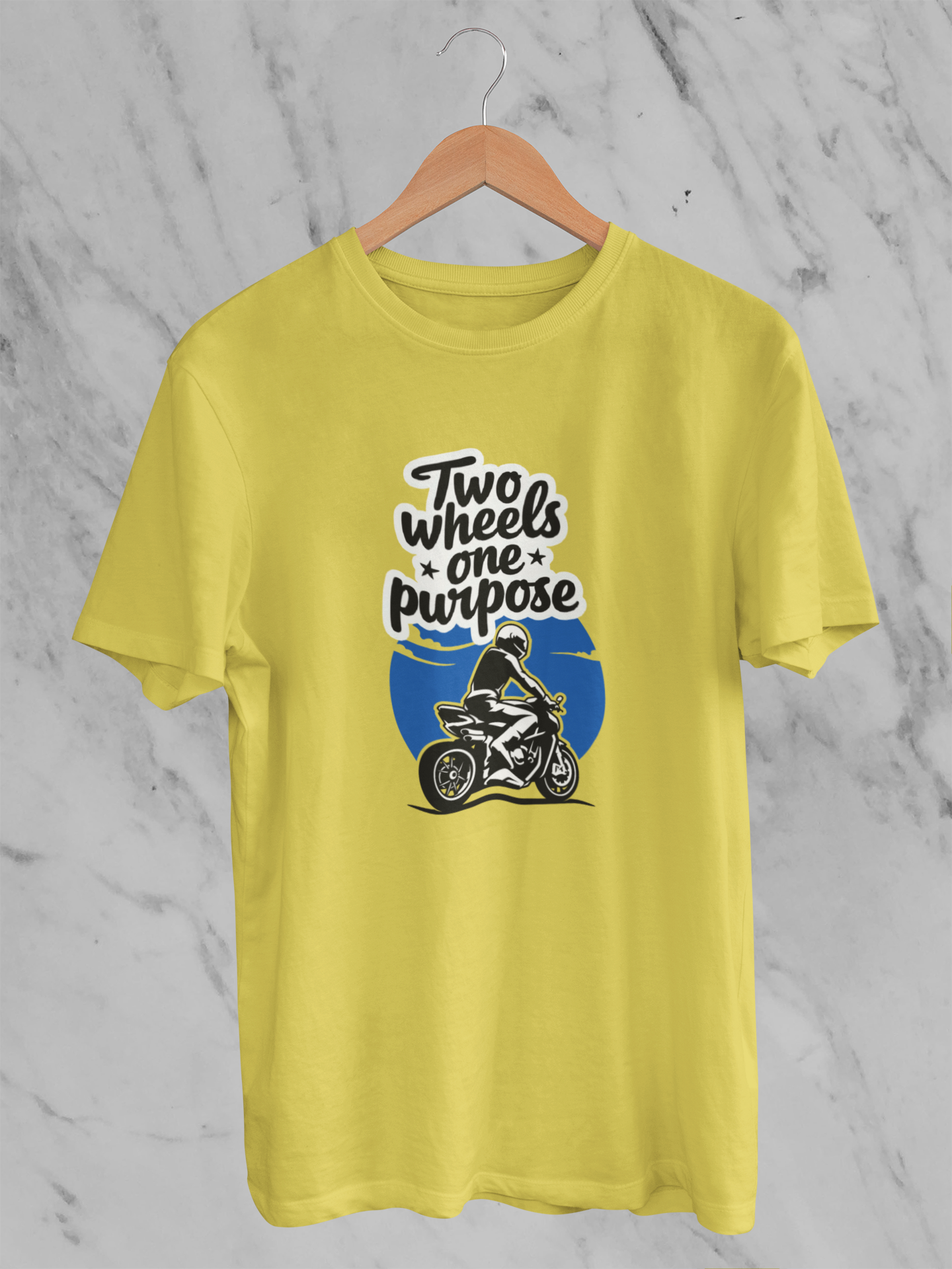 Two Wheels One Purpose - Unisex T-Shirt