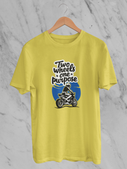 Two Wheels One Purpose - Unisex T-Shirt