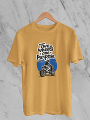 Two Wheels One Purpose - Unisex T-Shirt
