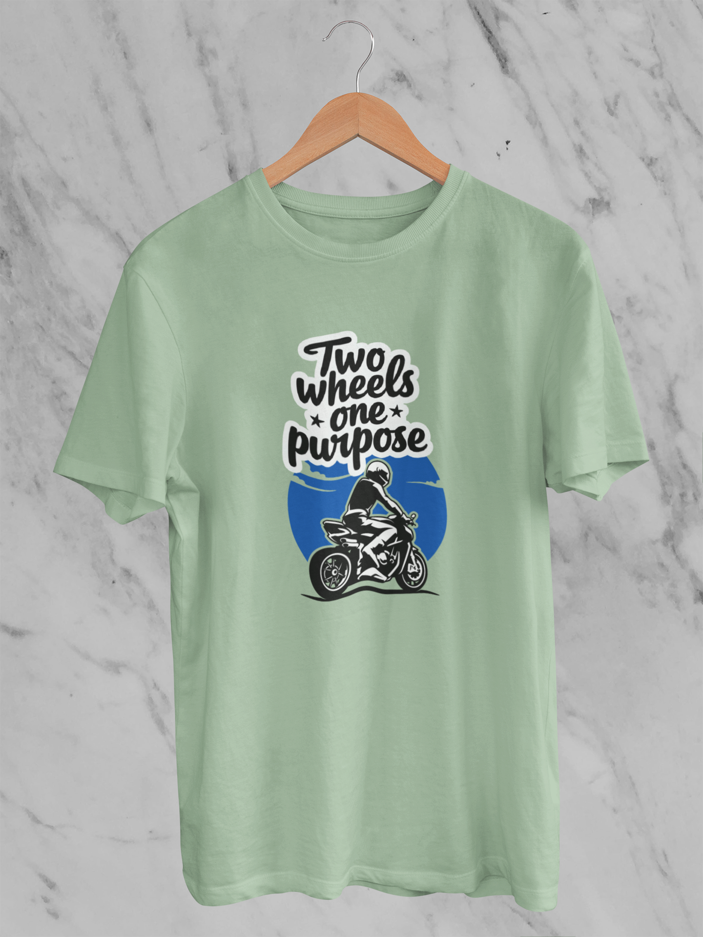 Two Wheels One Purpose - Unisex T-Shirt