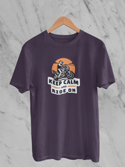 Keep Calm And Ride On - Unisex T-Shirt