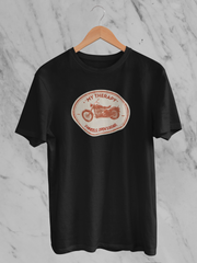 My Therapy 2 Wheels, Open's Road - Unisex T-Shirt