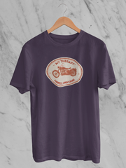 My Therapy 2 Wheels, Open's Road - Unisex T-Shirt