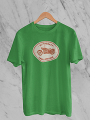My Therapy 2 Wheels, Open's Road - Unisex T-Shirt