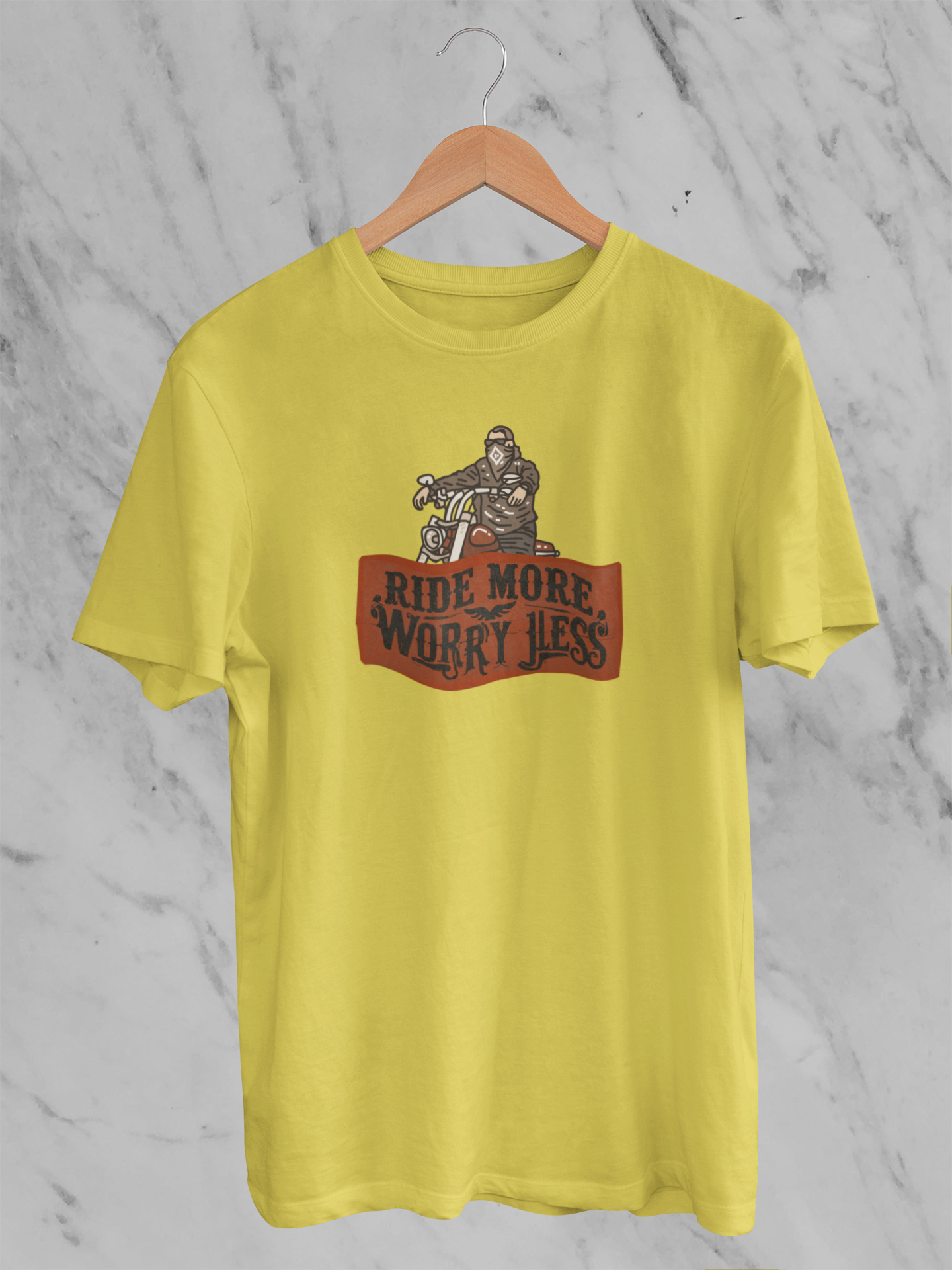 Ride More Worry Less - Unisex T-Shirt