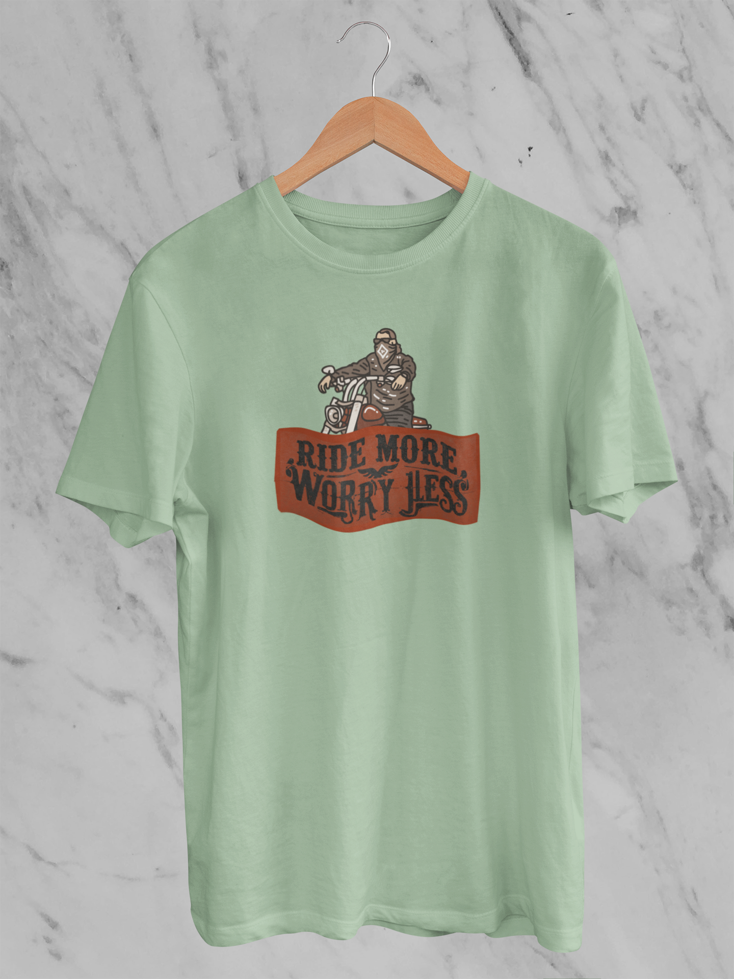 Ride More Worry Less - Unisex T-Shirt