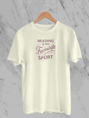 Reading Is My Favourite Sport (Unisex T-Shirt)