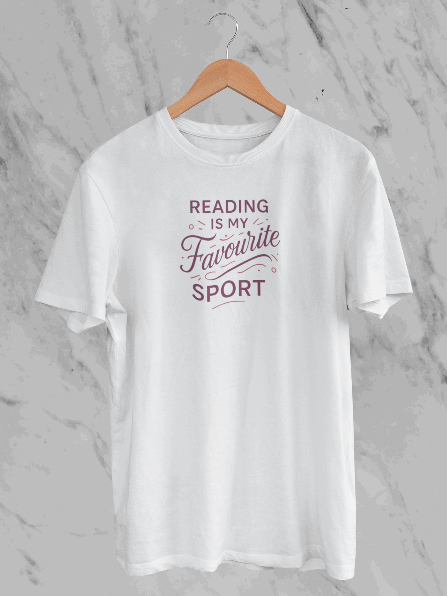Reading Is My Favourite Sport (Unisex T-Shirt)