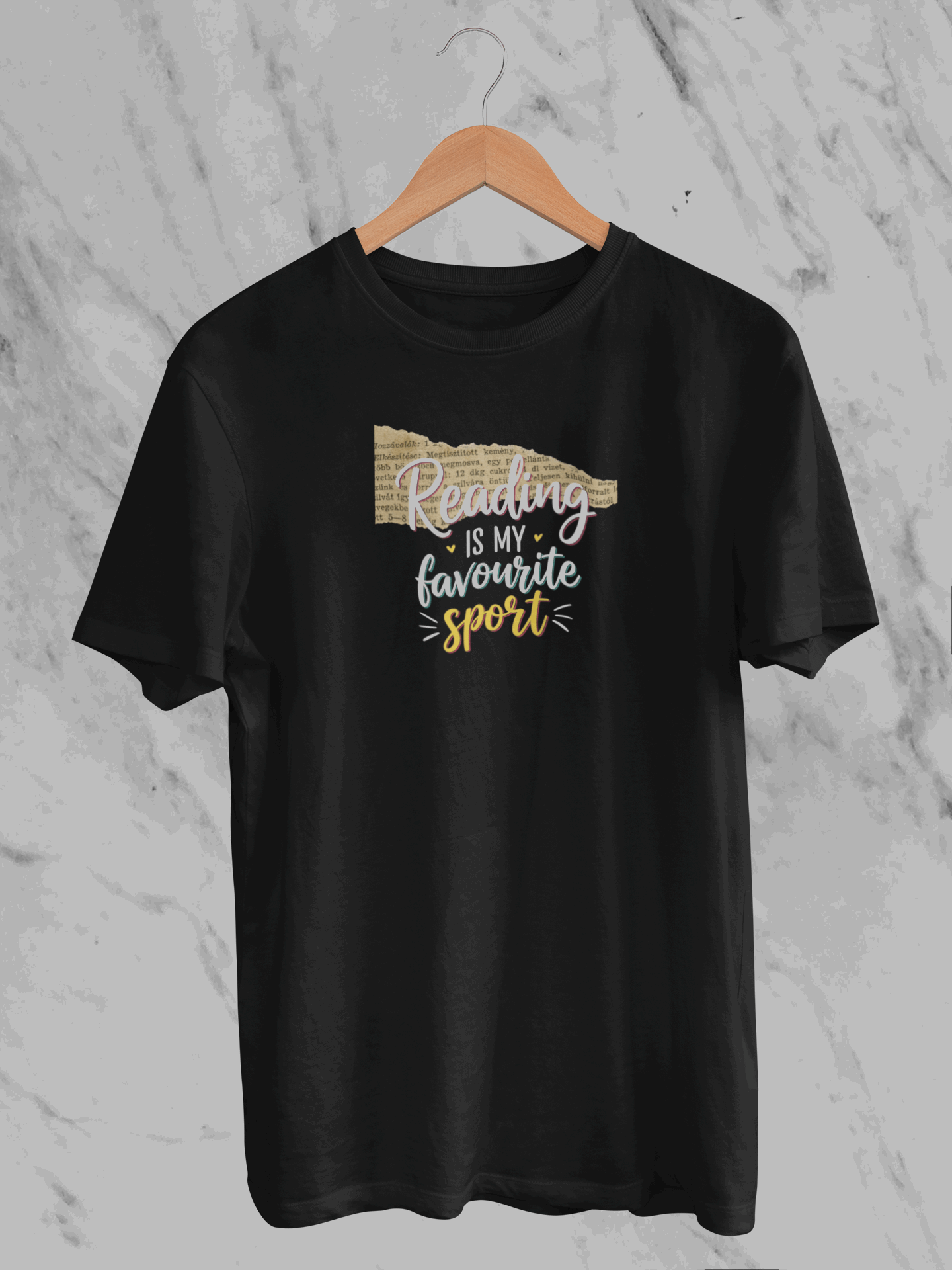 Reading Is My Favorite Sport (Unisex T-Shirt)